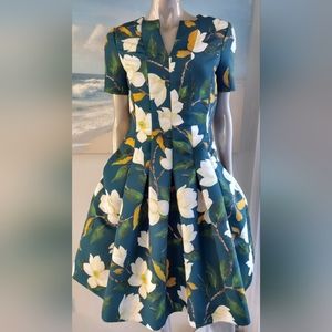 ❤️BUY2️⃣GET1️⃣🩷FREE◇$2,990 NEW OSCAR DE LA RENTA MAGNOLIA DRESS 2